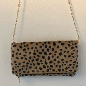 Leopard Clutch